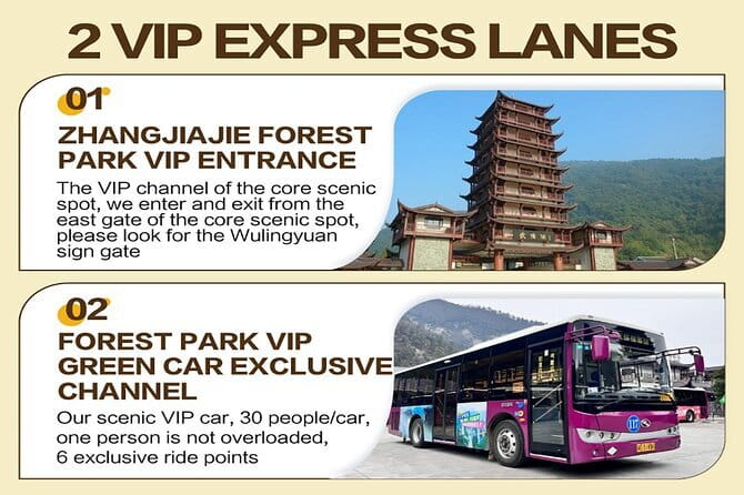 1 Day Avatar Mountain & Fores Park Group Tour with VIP Access - Entering Zhangjiajie National Forest Park