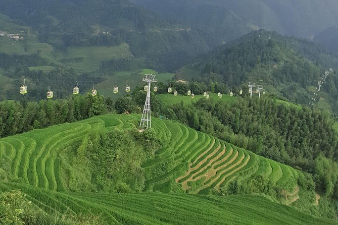 1-Day Longji Terrace Fields-Pingan village Tour with the English Speaking Driver - Ping’an Village brings the scenery closer