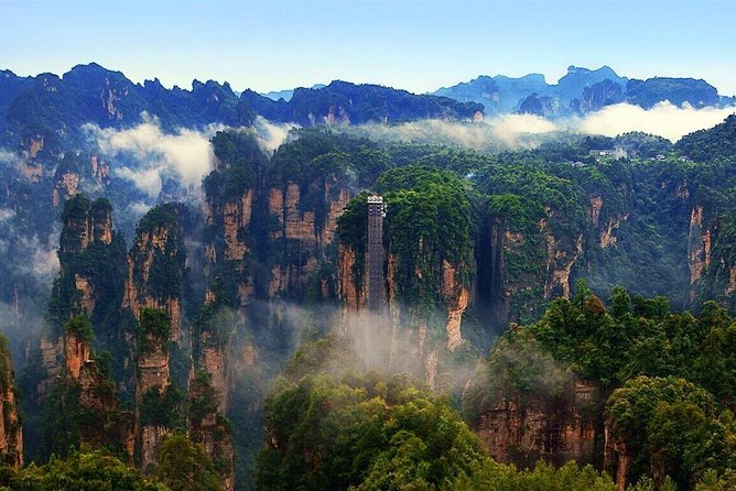 1-Day Private Zhangjiajie Tour to Avatar Mountain & Glass Bridge - The 326-meter Bailong Elevator