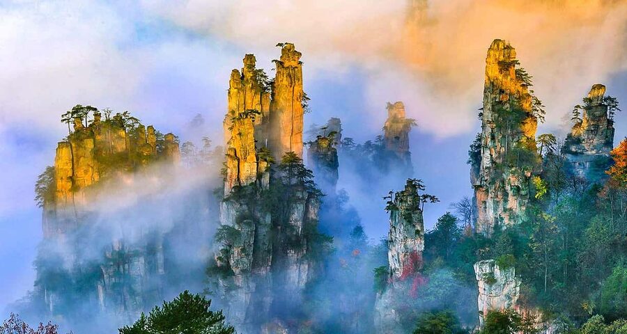 2-Day Avatar Mountain, Glass Bridge, and Mt. Tianmen Tour - Key points at a glance