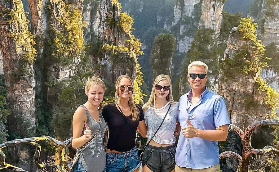 2-Day Avatar Mountain, Glass Bridge, and Mt. Tianmen Tour - Day one among the Avatar peaks