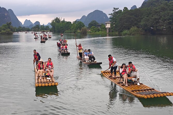 2-DAY Guilin Rice Terraces, Li River Cuise, YangShuo Leisure Tour - Yulong River and the country roads near Yangshuo