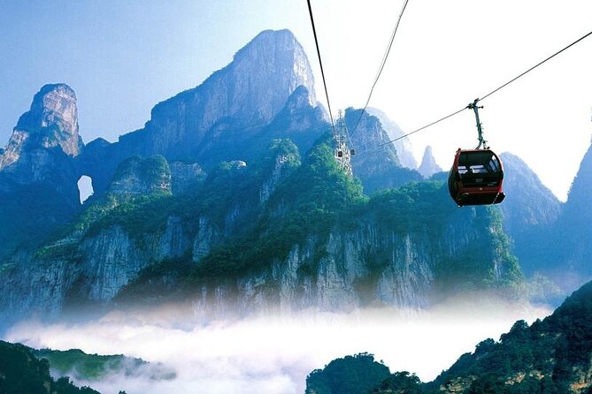 2-Day Private Tour to Mt.AVATAR & Glass Bridge & Mt.Tianmen - Day one: from the Bailong Elevator to Tianzi Mountain