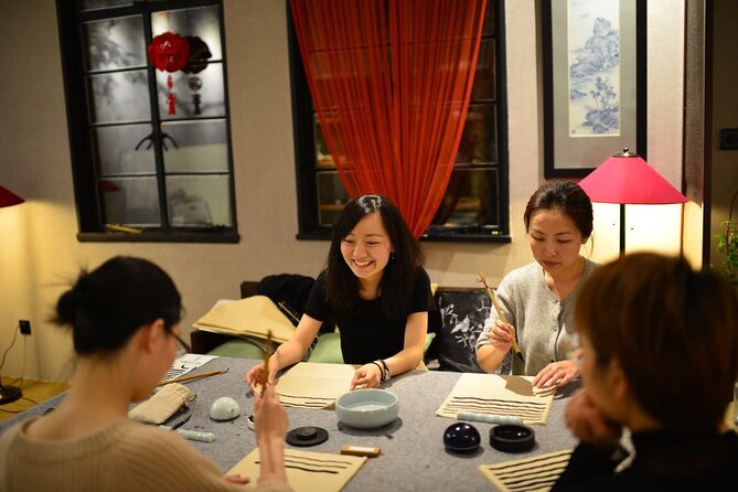 2-Hour Chinese Calligraphy with an Artist in Shanghai, China - Meeting Lucy near Jing’an