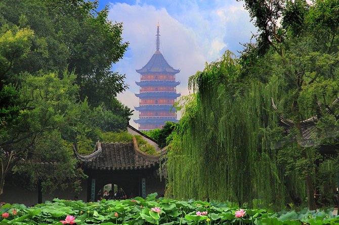 4-Hour Suzhou Private Flexible Tour with Garden and Boat Ride Option - Tiger Hill and the leaning Huqiu Pagoda
