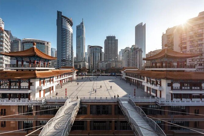 All-In-One Chongqing Trendy Spots Private Tour - Liziba Station and the monorail through the apartment