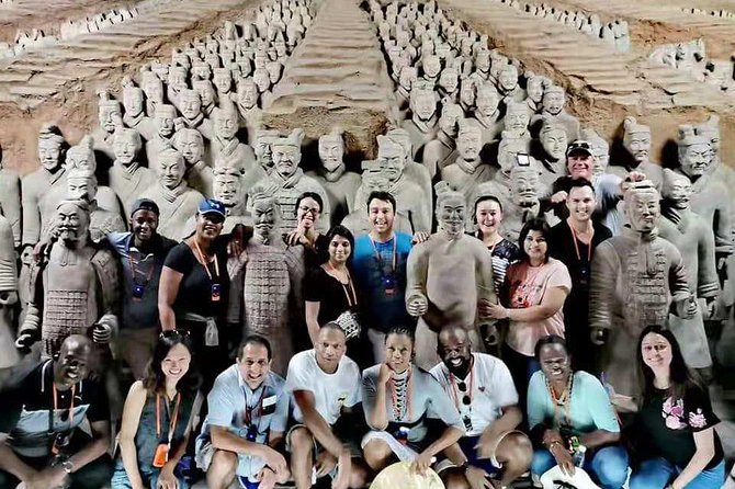 All Inclusive Private Half-day tour to the Terracotta Warriors - Pit 1, where the army comes into view
