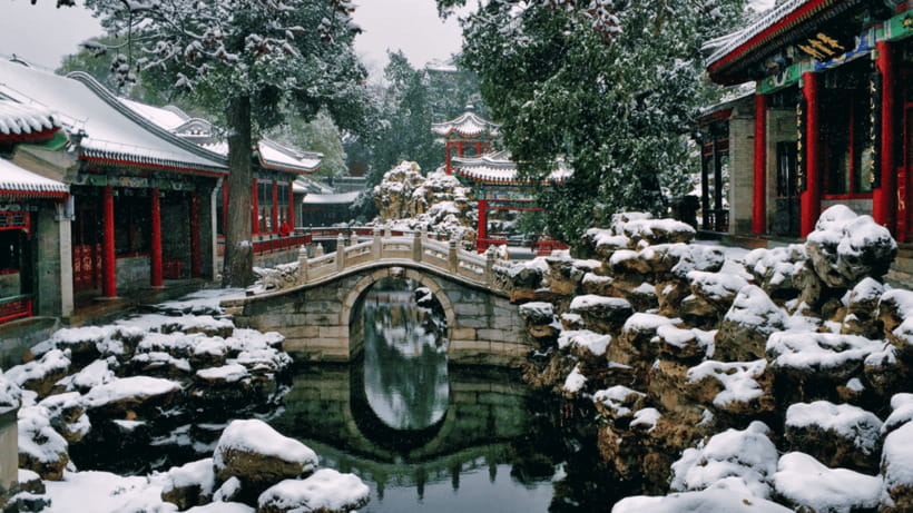Beijing: Beihai park e-ticket entry - Opening hours change with the season