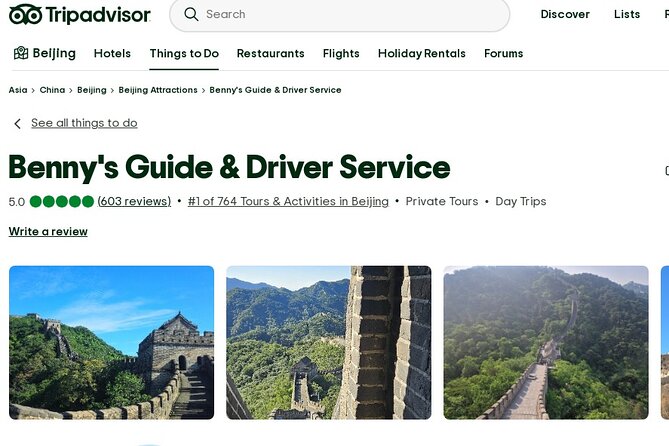 Beijing Forbidden City & Mutianyu Great Wall Private Day Tour - Who should book this Beijing day tour?
