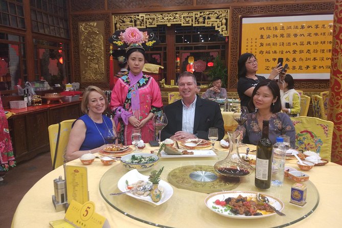 Beijing Imperial Dining Experience at Bai Jia Da Yuan Restaurant with Houhai Lake Bar Tour - Dinner comes with opera, dance, and ceremony
