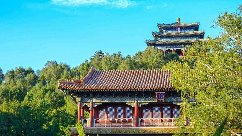 Beijing：Jingshan Park (Palace Museum Garden) Ticket - Morning calm or evening show?