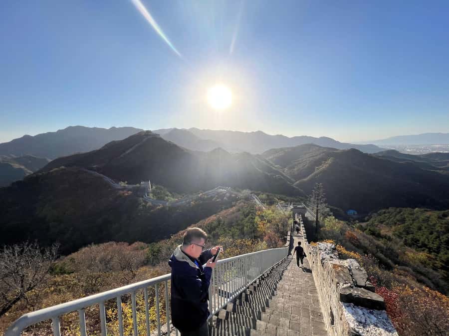 Beijing Jinshangling Great Wall QR Code Ticket And Tour Item - The 120-kilometer journey from Beijing