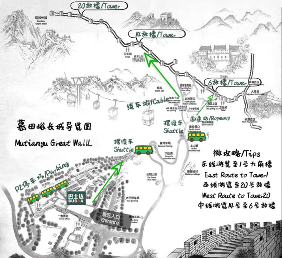Beijing: Mutianyu Great Wall & Summer Palace Day Tour - Key points to know before booking