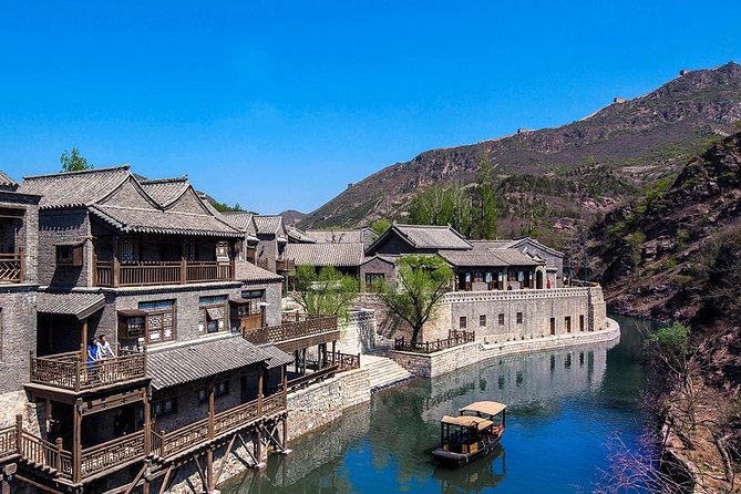 Beijing Mutianyu Great Wall Tour with Night View of Simatai and Gubei Water Town - Gubei Water Town after dark