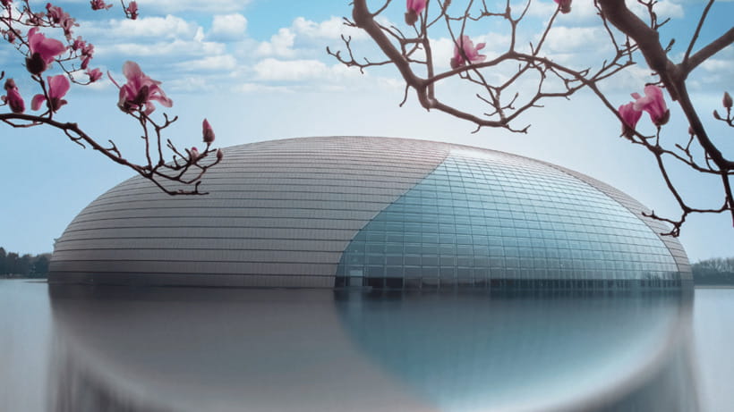 Beijing: Natinonal Center For The Peformance Arts Ticket - Beijing’s silver egg on an artificial lake