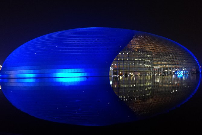 Beijing Night Walking Tour - The National Theatre of China and a change of scale