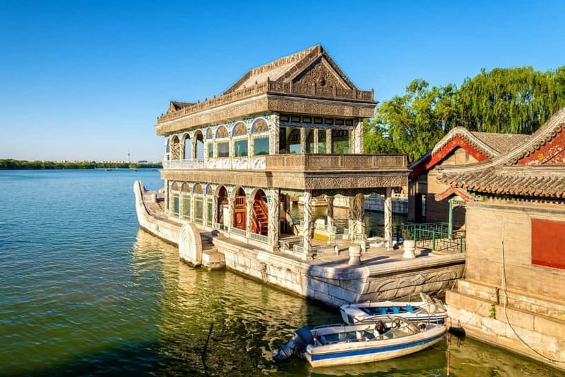 Beijing: Summer Palace Entry Ticket and Optional Guided Tour - The Ziyu Bay boat route