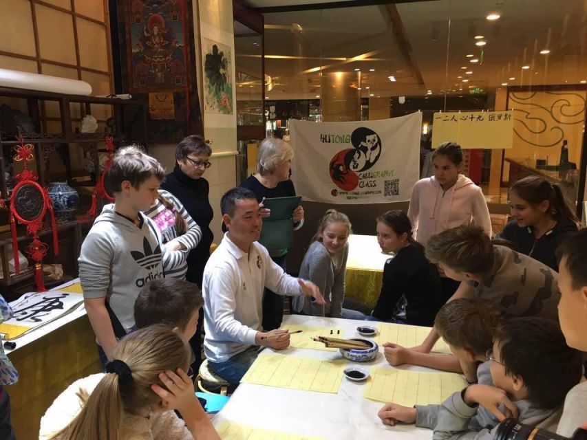 Beijing Wangfujing Calligraphy Class Nearby Forbidden City - What the $35 price includes