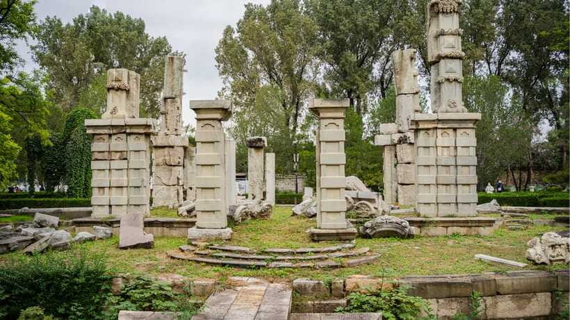 Beijing: YuanMingYuan Park (Garden of Gardens) e-Ticket - What the English guide adds