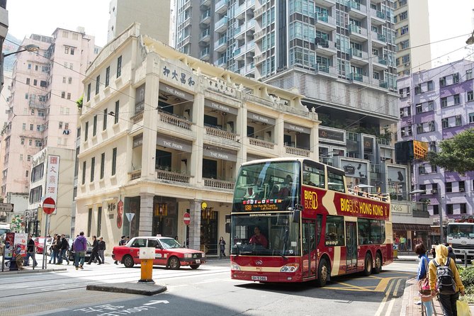 Big Bus Hong Kong Open Top Hop-On Hop-Off Sightseeing Tour - Green Route: Stanley, Repulse Bay, Ocean Park, and Aberdeen
