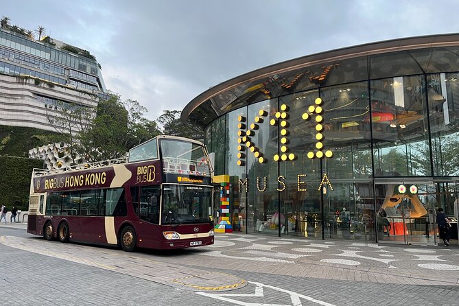 Big Bus Hong Kong Panoramic Night Tour by Open-Top Bus - Hong Kong after dark from the upper deck