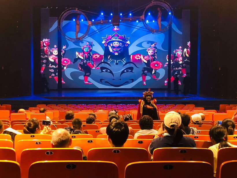 Chaoyang Acrobatics Ticket - What you will not get with the ticket
