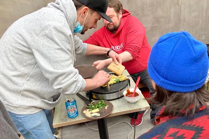 China's Favourite Street Food Cooking Workshop - Cooking your own creation on the pan