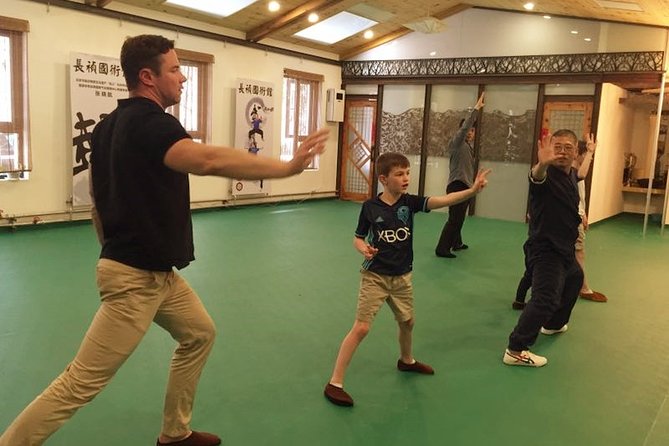 Chinese Kung Fu Experience Class in Beijing - Meeting Master Eric beside the Temple of Heaven