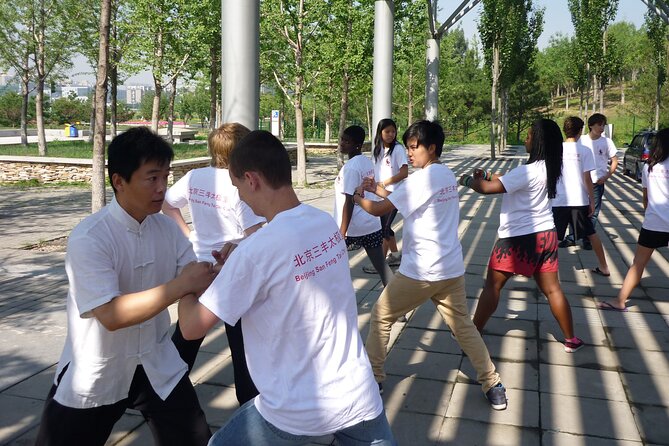 Chinese Kung Fu Experience Class in Beijing - The first lesson: stances, kicks, and punches
