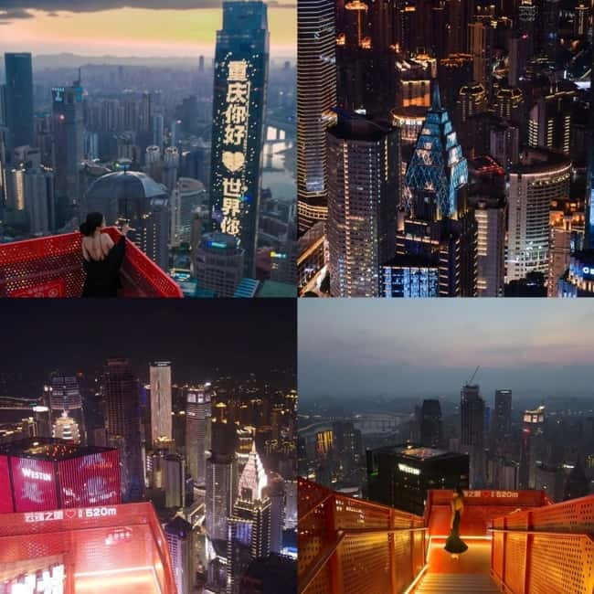 Chongqing: 520m-high Eye Skyview Deck Ticket for Adult - What the 520m View Gives You