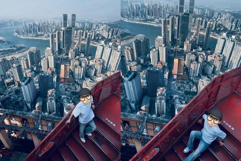 Chongqing: 520m-high Eye Skyview Deck Ticket for Adult - The Elevator Route, From Lobby to Floor 67