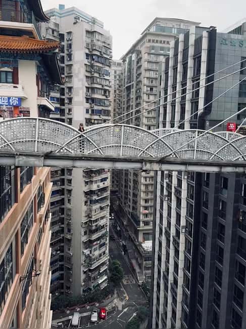 Chongqing deep explore & private car service including meals - Liziba Station and the city’s most famous railway view