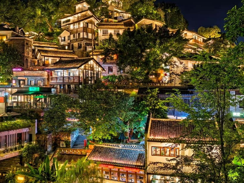Chongqing: Magic Night View and Secret Viewing Spots Tour - Meeting at Jiangbeicheng and starting the evening