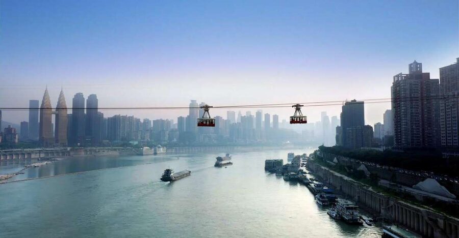 Chongqing: One-Day Extravaganza: Hit All the Must-See Spots! - The Grand Auditorium’s traditional-meets-modern design