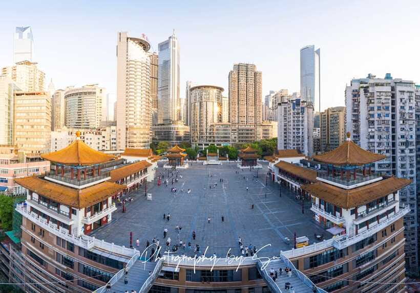 Chongqing Private City Tour: Must-Sees All-in-One - Liziba delivers the famous monorail scene
