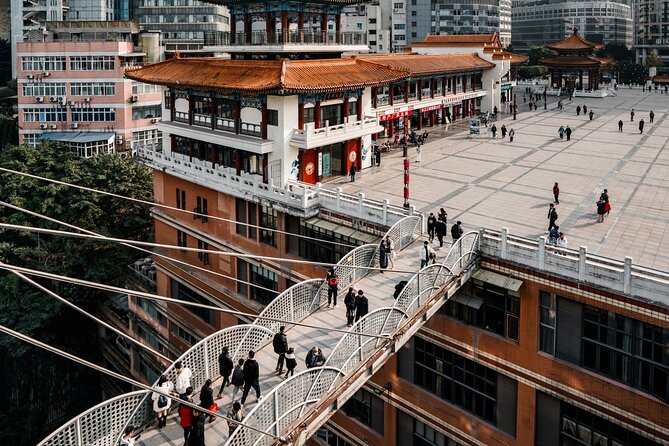 Chongqing private luxury city tour: Must-sees All in One - Tongyuan Gate and Shancheng Lane: the old city on steep ground
