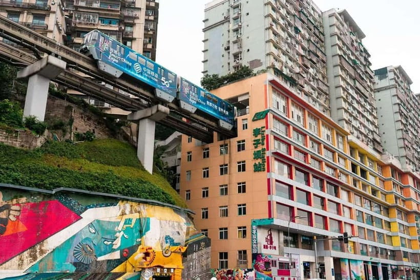Chongqing: Surreal Urban, Ancient Town, and Secret Viewpoint - Kuixing Tower and the city’s vertical trickery