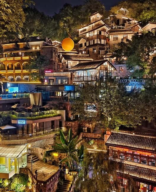 Chongqing: Surreal Urban, Ancient Town, and Secret Viewpoint - Ciqikou Ancient Town, food, shops, and old port-town character
