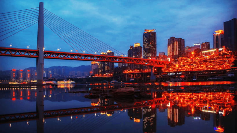 Chongqing: Two Rivers Night Cruise- Yangtze & Jialing Rivers - Why Chongqing looks best after dark