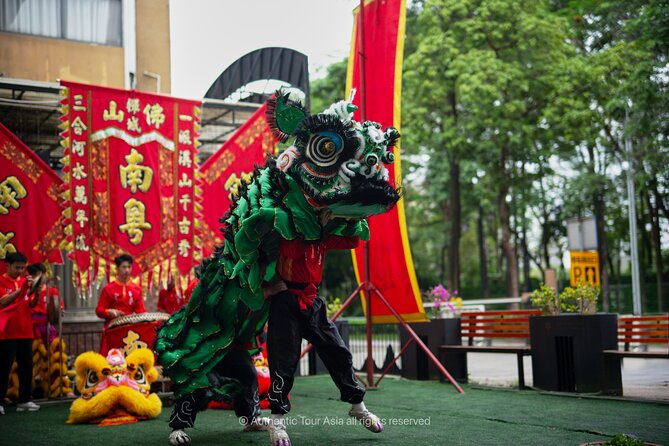 Day Tour learning Kung Fu and Lion Dance in Bruce Lee’s Hometown - Cantonese lunch at Nova Plaza
