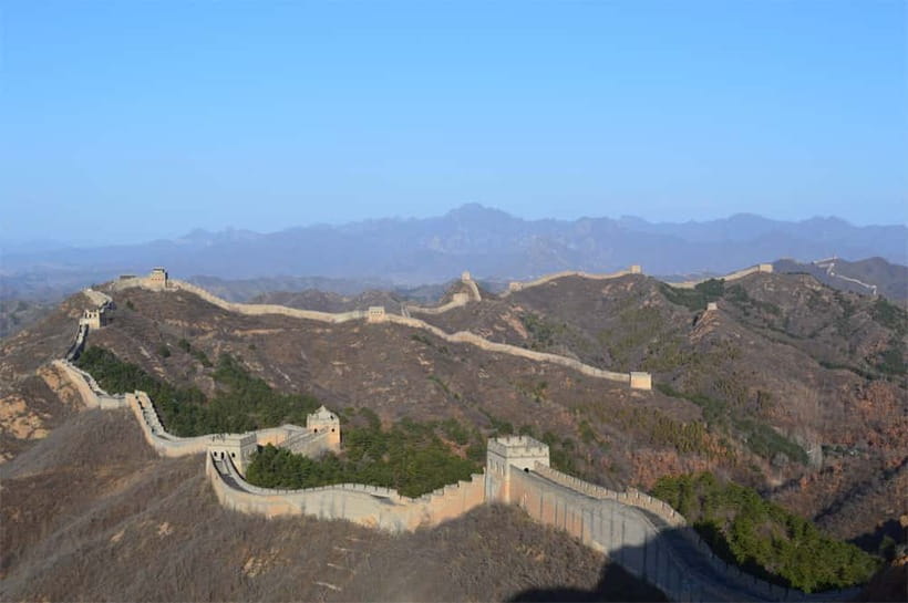 From Beijing: Small Group Hike at Jinshanling Great Wall - Restored bricks, ruined towers, and big views
