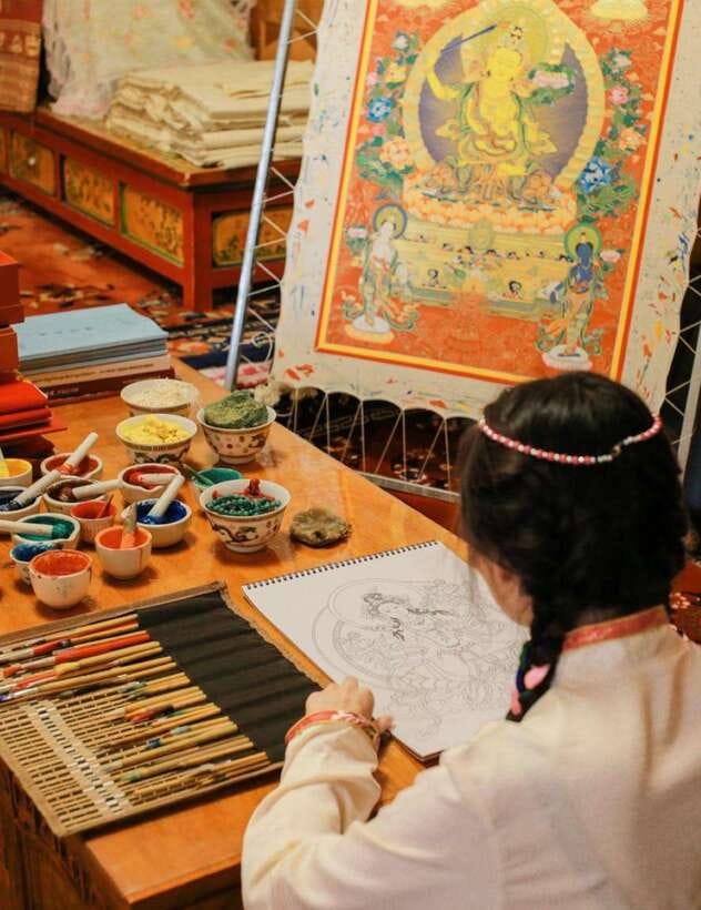 From Chengdu: Tibetan Village Live as a Tibetan Day Tour - A Tibetan lunch with local ingredients