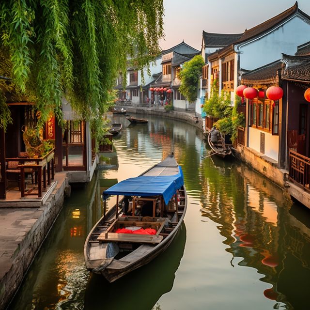 From Shanghai: Private Zhujiajiao Tour with Boat Ride - Walking the old street and traditional market
