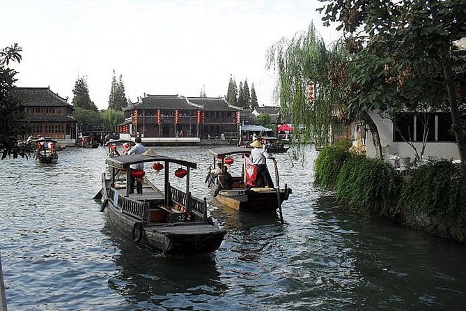 From Shanghai: Zhujiajiao Water Town Private Tour with Boat Ride - Walking through Zhujiajiao’s old lanes