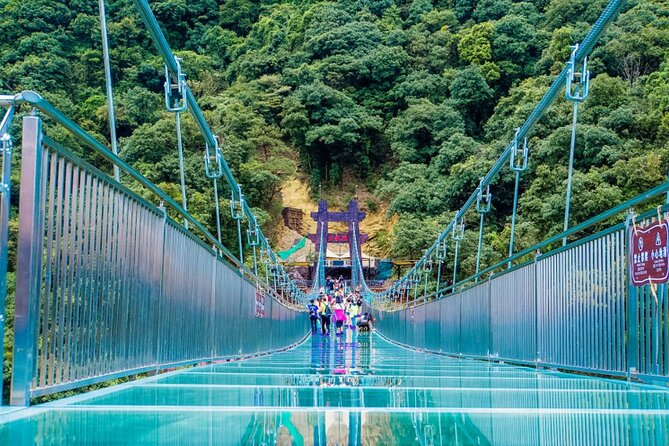 Glass Bridge Waterfall Ravine Underground River Cave Private Tour - Jinlong Cave and the underground river route