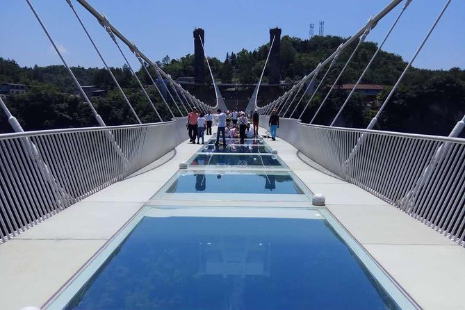 Glass Bridge,Yuanjiajie Avatar Mountain&Tianzi Mountain day tour - Crossing the 355-meter Glass Bridge
