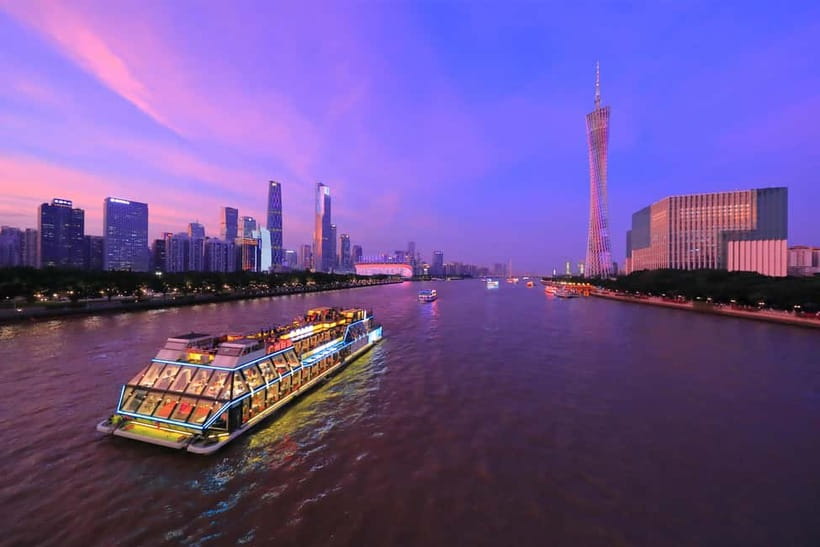 Guangzhou: Pearl River 1-hour Night Cruise (Optional Piers) - Choosing the right time between 7 and 9 PM