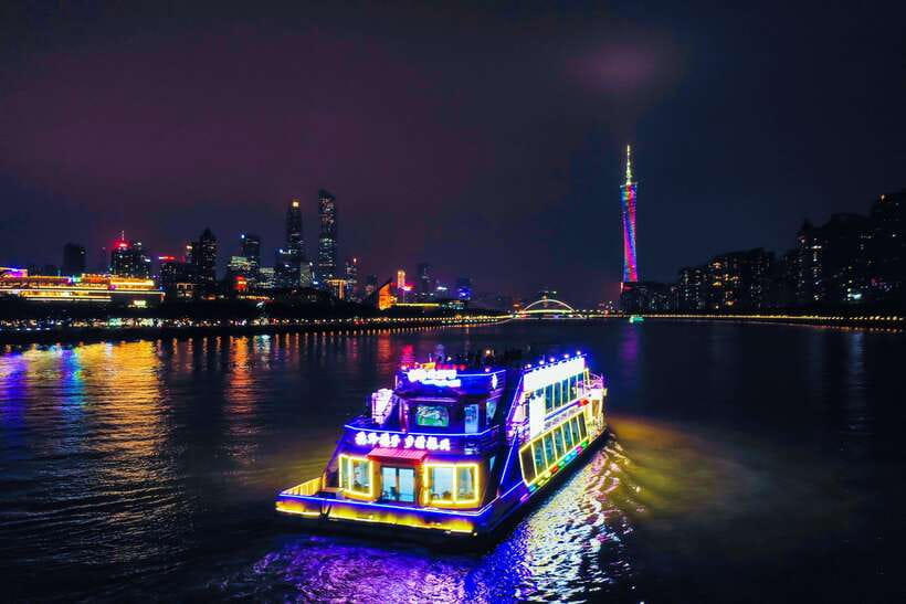 Guangzhou: Roundtrip Cruise Night View from Canton Tower - How this cruise compares with viewing Canton Tower from land