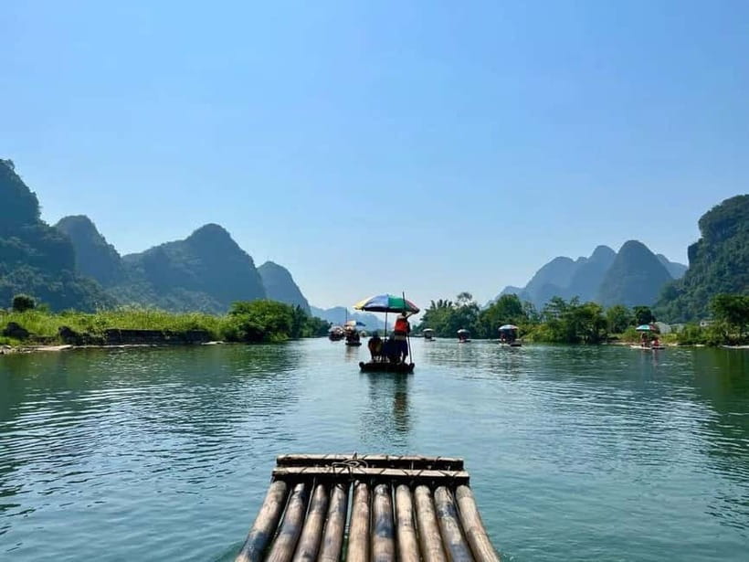 Guilin: 1-Day Cave, Xianggong Hill, Bamboo Boat & Show - The Impression Liu Sanjie show after dark