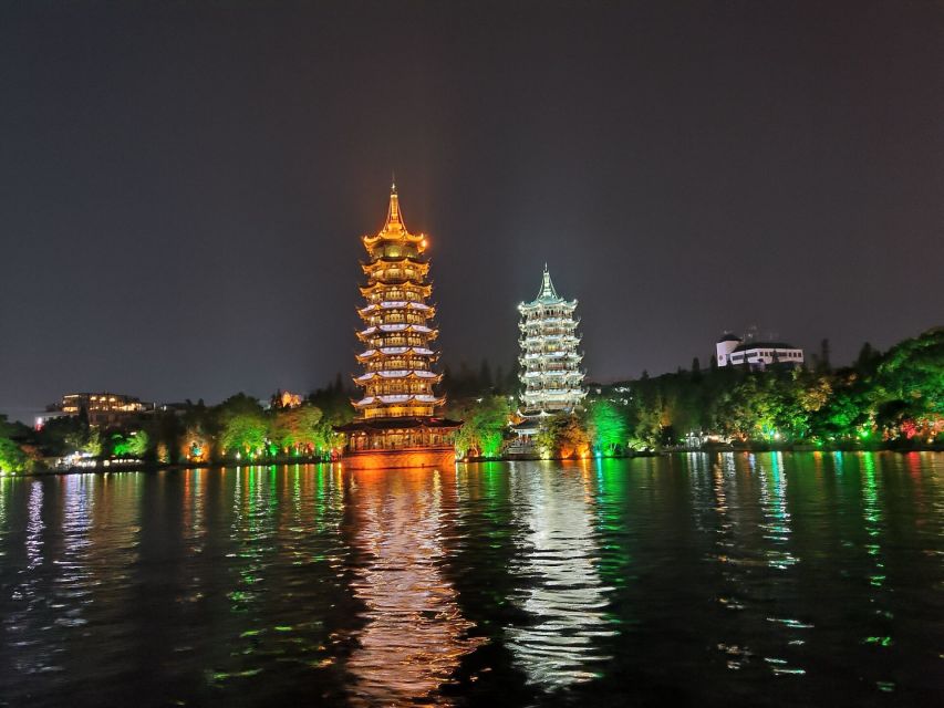Guilin: Four Lakes Night Cruise with Round-trip Transfer - What the private transfer adds at $60 per person
